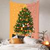 Decoração de Quarto Han Feng Tapeçaria de Natal Decoração de Parede Tecido para Pendurar na Parede ao Lado da Cama Estilo Ins Tecido de Fundo para Decoração de Natal