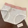 Calcinhas Femininas de Algodão Puro Antibacteriano de 10A com Comprimento Estendido, Respiráveis, Sem Costura, Confortáveis e Costuradas para Mulheres