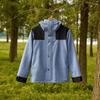 Carga Tres en Uno Ropa Ropa de Trabajo Estampado de Logotipo Bordado Ropa de Trabajo Uniforme Escolar Abrigo Desmontable Otoño e Invierno