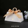 Caja de dulces plateada estilo europeo boda de alta gama esmerilada brillante portátil caja de dulces compromiso caja de regalo de mano