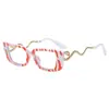 Gafas de sol personalizadas de moda con patillas en forma de serpiente, Gafas de sol de moda europeas y americanas transfronterizas, Gafas de sol retro de alta gama