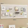 Estante de Almacenamiento con Tablero Perforado para Uso Doméstico, Estante de Exhibición para Gafas y Llaveros, Estante de Almacenamiento Decorativo Montado en la Pared, Solución de Almacenamiento Multifuncional