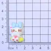 Dibujos Animados Brillantes Infantiles Gatito DIY Accesorios de Resina Pegamento de Crema Cadena para Teléfono Móvil Colgante Hebilla Colgante Accesorios Pasador Joyería