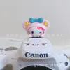 Boneca de Desenho Animado flash de câmera de silicone estéreo sapata à prova de poeira capa protetora universal adequada para Canon Sony Fuji