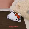 Broche de Pelúcia de Gato Desenho Animado Fofo, Acessórios de Tecido Desenho Animado, Pingente de Grampo de Cabelo DIY, Acessórios Decorativos Fofos