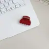 Moda Coreana Gama Alta Serie de Puntos Pinza para el Cabello Semicírculo Pinza de Tiburón Retro para Recogidos Traseros Accesorio para el Cabello para Mujeres