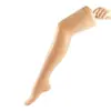 Meias Acima do Joelho, Meias Finas de Seda de Verão, Meias 3/4 Anti-Puxão, Meias de Três Ossos, Meias de Comprimento Médio, Meias Femininas de Comprimento Total