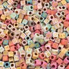 Cuentas de Letras Inglesas Digitales Acrílicas DIY para Niños Accesorios para Joyería Cuentas Sueltas Cuentas Cuadradas Fabricante Venta al Por Mayor