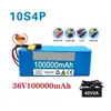 Pacote de bateria de lítio 18650 de alta potência 10S4P 100Ah veículo elétrico bicicleta elétrica motocicleta carga de 20A
