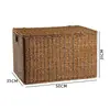 Cesta de Lavandería Estilo Nórdico con Tapa, Contenedor Grande para Ropa Sucia para Baño, Cesto de Lavandería por Wan Hongzhi