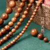 7A Cuentas Sueltas Naturales para Hombres y Mujeres, Cuentas de Oración Budista, Accesorios Hechos a Mano para Pulseras de Intestino Delgado DIY, Cuentas Antiguas