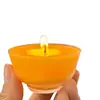 Envío gratis taza de té lámpara de mantequilla 8 horas lámpara de mantequilla vidrio protección ambiental sin humo venta directa de fábrica vela Buda