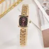 Relógio feminino de alto padrão, temperamento medieval coreano, dourado, quente, para estudantes, nicho, primeira geração de mercadorias para atacado
