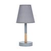Lámpara de Mesa Creativa Regalo de Vacaciones Tela Personalizada Lámpara de Mesa Pequeña Boca de Trompeta Simple Estudio Dormitorio Atmósfera Luz Nocturna