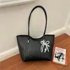 Bolso Tote de Lujo Ligero Bolso Retro de Nicho para el Trabajo Nuevo Estilo Coreano 2026 Bolso de Hombro Grande de Gran Capacidad Simple