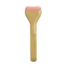 Nuevo Pincel para Base de Maquillaje Ultra Delgado de una Sola Pieza con Forma de Lengua Ancha, Cabeza Plana y Cerdas Suaves, Herramienta de Belleza que No Deja Marcas ni Absorbe Polvo