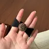 Ligas para el cabello con estampado de leopardo estilo Dongdaemun coreano, muy elásticas y duraderas, perfectas para coletas y accesorios versátiles para el cabello