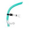 El entrenador recomienda un snorkel montado en la cabeza para el entrenamiento de natación, un equipo especializado de respiración para estilo libre para adultos, un respirador semi-seco