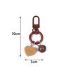 Chaveiro de Sino DIY Feito à Mão Corrente para Capa de Celular Árvore de Natal Homem de Gengibre Urso Biscoito Estrela de Cinco Pontas Pingente