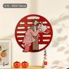 Pegatinas de Palabras Felices para Habitación de Boda, Pegatinas Especiales para Puerta de Boda, Rejillas Decorativas de Ventana con Palabras para Dormitorio, Suministros de Boda, Recoger Fugas