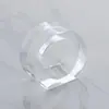 Hebilla para Servilleta Anillo para Servilleta Exquisito y Sencillo Anillo para Servilleta de Resorte Doble Perla Anillo de Tela de Moda para Hotel Hebilla para Comida Occidental