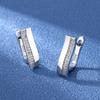 Desejo Hot Selling ebay Hot Selling Brincos de zircônia britânica em forma de U Brincos de diamante super flash europeus e americanos transfronteiriços Brincos para mulheres