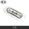 Luz lateral electrochapada de 4 LED luz de compartimento de camión suministro transfronterizo luz de ancho camión color pequeña luz lateral 12V Luz de Contorno