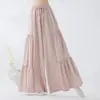 Top de Danza Clásica, Ropa de Punto para el Día a Día, Mono de Ballet Cola de Pescado que Ceñe la Cintura, Blusa con Mangas de Campana, Conjunto de Práctica de Danza Clásica