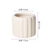 Vaso de Flor de Cerâmica Dehua Vaso para Planta Suculenta Respirável Criativo Ornamentos de Mesa Phalaenopsis Planta Verde Decorativo Vaso de Planta Transfronteiriço