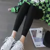 Leggings térmicos de otoño e invierno para mujer, nuevo modelo 2026, talla grande, adecuados para mujeres de talla grande, se pueden usar como prenda exterior, longitud de nueve puntos, elásticos, corte ajustado, cintura alta, pantalones cálidos