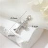 Colgante de oso cruzado de circonita microincrustada europea y americana Zhongxing accesorios DIY collar vintage de oro de 14k colgante para mujer colgante único