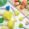 Atacado de fábrica transfronteiriço selo de esponja pintura infantil grafite ferramenta de fricção diy algodão escova marinha material de arte grafite