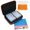 Ferramentas DIY para Pintura com Diamantes Novos Caixa de Armazenamento com Broca Redonda com 32 Compartimentos e Conjunto de Bolsa de Armazenamento com 64 Compartimentos