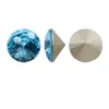 Dongzhou Crystal 8mm Fondo Plano Corte Fuego Artificial Diamante Redondo Superficie de Rejilla Colorida K9 Diamante de Vidrio Brillante al por Mayor Decoraciones para Arte de Uñas