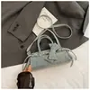 Bolsa de Mezclilla Shuai Mi Home para Mujer 2026 Verano Nuevo de Moda Casual Bolso de Mano Exquisito Bolso Bandolera