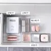 Caja de almacenamiento empotrada tipo cajón, cosméticos de escritorio acrílico transparente, separador, mesa caja de almacenamiento, estante de almacenamiento