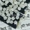 Concha natural tridimensional esculpida em ambos os lados, caracóis ferradura, rosa, brincos com furo parcial, grampo de cabelo, broche, acessórios de joias DIY