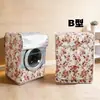 Venta al por mayor de Taobao Cubierta para lavadora Little Swan cubierta para lavadora de tambor impermeable protector solar cubierta para lavadora cremallera cubierta para lavandería
