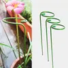 Fijación de Planta Antivuelco Soporte para Flores Soporte de Jardinería Poste Único Jardín Exterior Soporte para Rosas Trepadoras Hortensias Soporte para Flores
