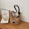 Bolso de paja transfronterizo súper popular estilo perezoso y relajado para la playa, gran capacidad, nuevo modelo 2026, bolso de hombro tejido tipo dumpling para el día a día