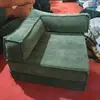 Sofá para Sala de Estar, Tela, Estilo Sencillo, Adecuado para Apartamentos Pequeños, Casas de Alquiler, Individual o Doble, Sofá Reclinable, Sofá Cama Plegable de Doble Propósito para Ensamblar