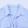 Aliexpress Venta al por mayor de ropa europea y americana transfronteriza Vestido camisero de popelina nuevo de principios de primavera 2025