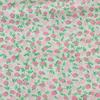 Tela estampada de algodón con pasta de agua de lunares, tela floral pequeña del Milenio para primavera y verano, material de moda para camisa casual