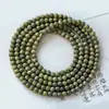 Pulseira Simples de Contas de Buda de Sândalo Verde Antigo Verde Jade Verde Hetian Estilo Antigo Simples Pulseira de Sândalo 4mm para Mulheres Artísticas Atacado