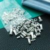 Acessórios Mistos de Prata Tibetana 50 Gramas por Saco Materiais para Fazer Joias DIY Pingentes de Prata Tibetana Contas Espaçadoras Capas de Flor Contas Espaçadoras para Pulseiras de Joias Prateadas