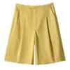 Pantalones Cortos de Verano 2026 Estilo Japonés para Mujer Texturizados Anti-UV Adelgazantes de Cuatro Cuartos Casuales