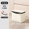 Almacenamiento de Residuos de Cocina Transfronterizo Estante de Almacenamiento Integrado Hogareño Alto Doble Capa Gran Capacidad Cubo de Basura Móvil sin Dobleces