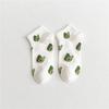 Meias femininas primavera novo abacate meias de frutas japonesas algodão feminino ins meias femininas na moda atacado