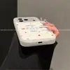 Adequado para capas de celular Apple 18 Pro Max e iPhone 18 Pro; um design único, fofo e criativo apresentando um elefante de bolinhas, perfeito para mulheres