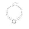 Nuevo Pulsera de Doble Capa con Cerradura de Seguridad Estilo Chinoiserie para Mujer, Nuevo Estilo Caliente de Alta Gama 2024, Pulsera Bubu Ruyi para Novia